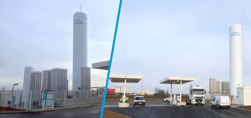 A Bourges (18), le 25 Février 2019, GNVert ouvrira une nouvelle station distribuant à la fois du GNL et du GNC/BioGNC