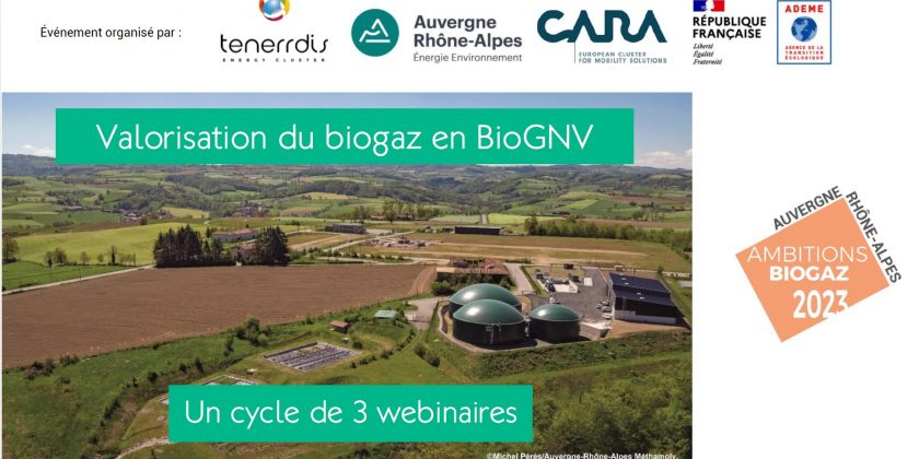 Le 3 juillet 2020, démarre un cycle de 3 séminaires Web sur le bioGNV