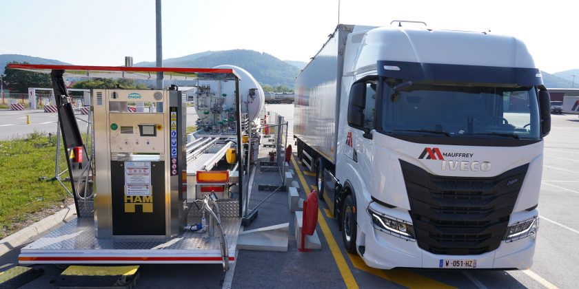 Le Groupe Mauffrey, réceptionne son premier IVECO S-WAY NP (Natural Power)