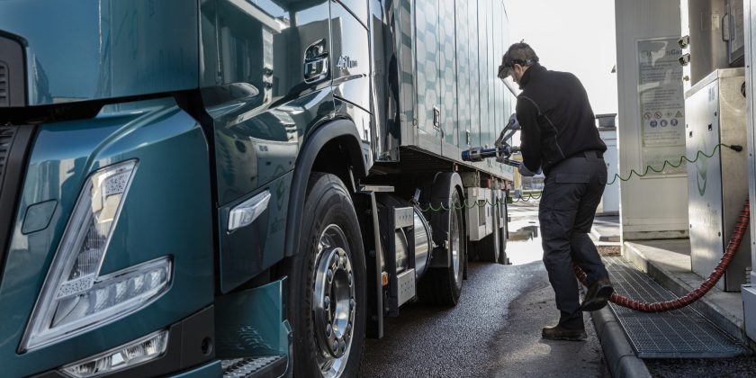 Volvo Trucks assiste à une augmentation de l’intérêt pour l’utilisation du gaz comme carburant alternatif au Diesel pour les activités poids lourd en Europe