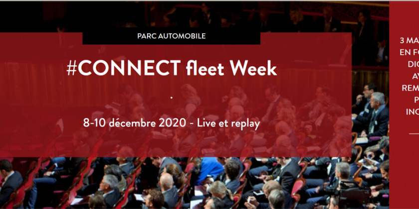 L’AFGNV participera au congrès #CONNECT fleet organisé par le magazine L’Automobile & L’Entreprise