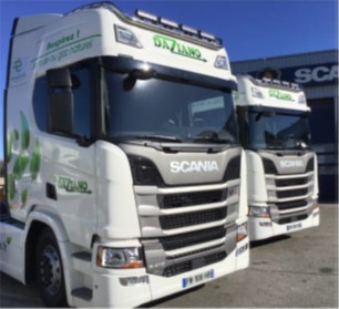 Des Scania au gaz pour les Transports Daziano